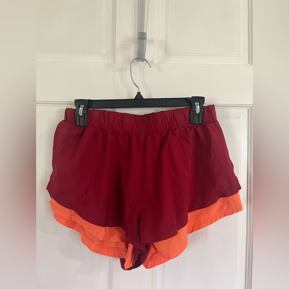 Free people layered short